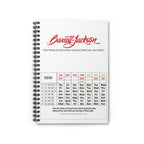 One Page Calendar - Spiral Notebook
