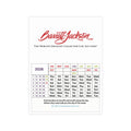 2026 One-Page Calendar Postcard Bundles (envelopes not included)