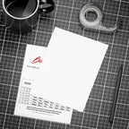 2026 One-Page Calendar Postcard Bundles (envelopes not included)
